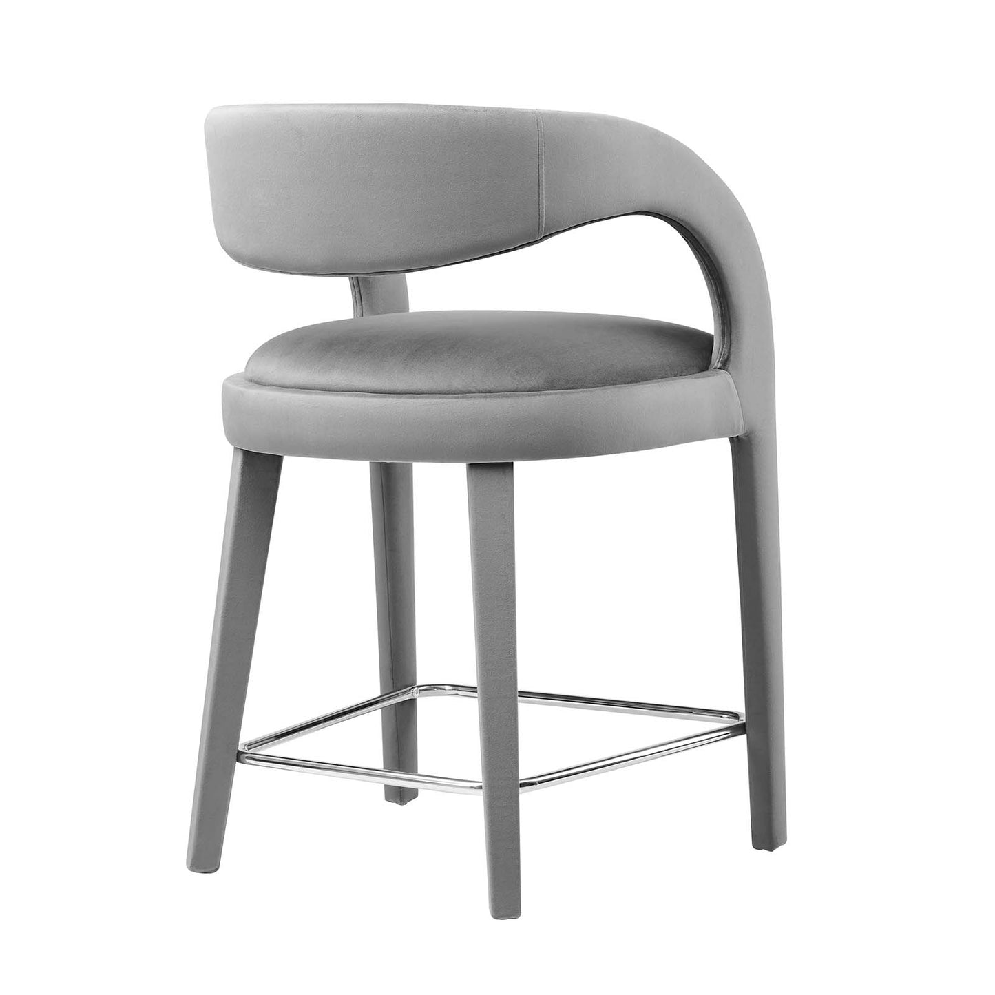 Pinnacle Performance Velvet Counter Stool Set of Two By Modway - EEI-6566 | Counter Stools | Modishstore - 22