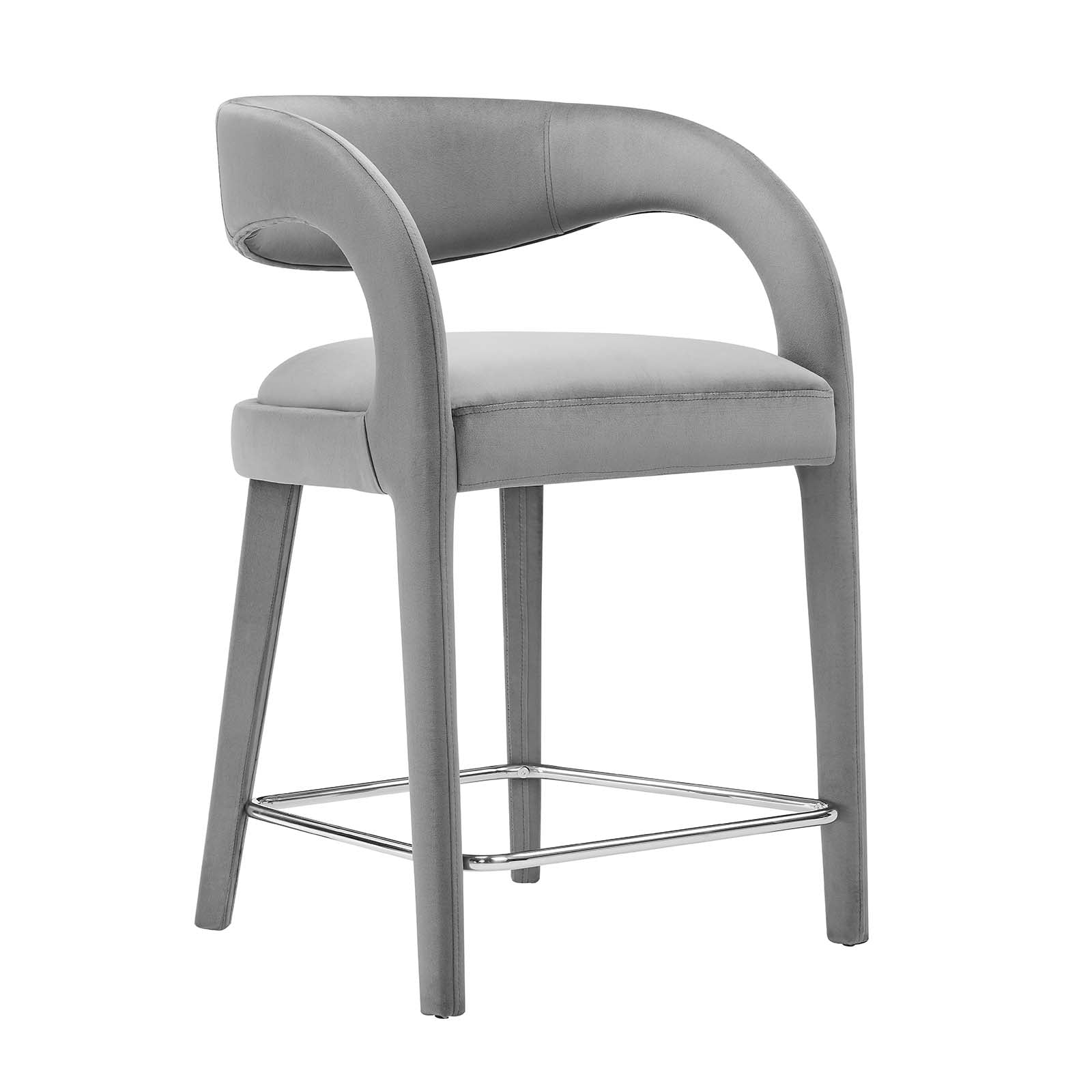 Pinnacle Performance Velvet Counter Stool Set of Two By Modway - EEI-6566 | Counter Stools | Modishstore - 25