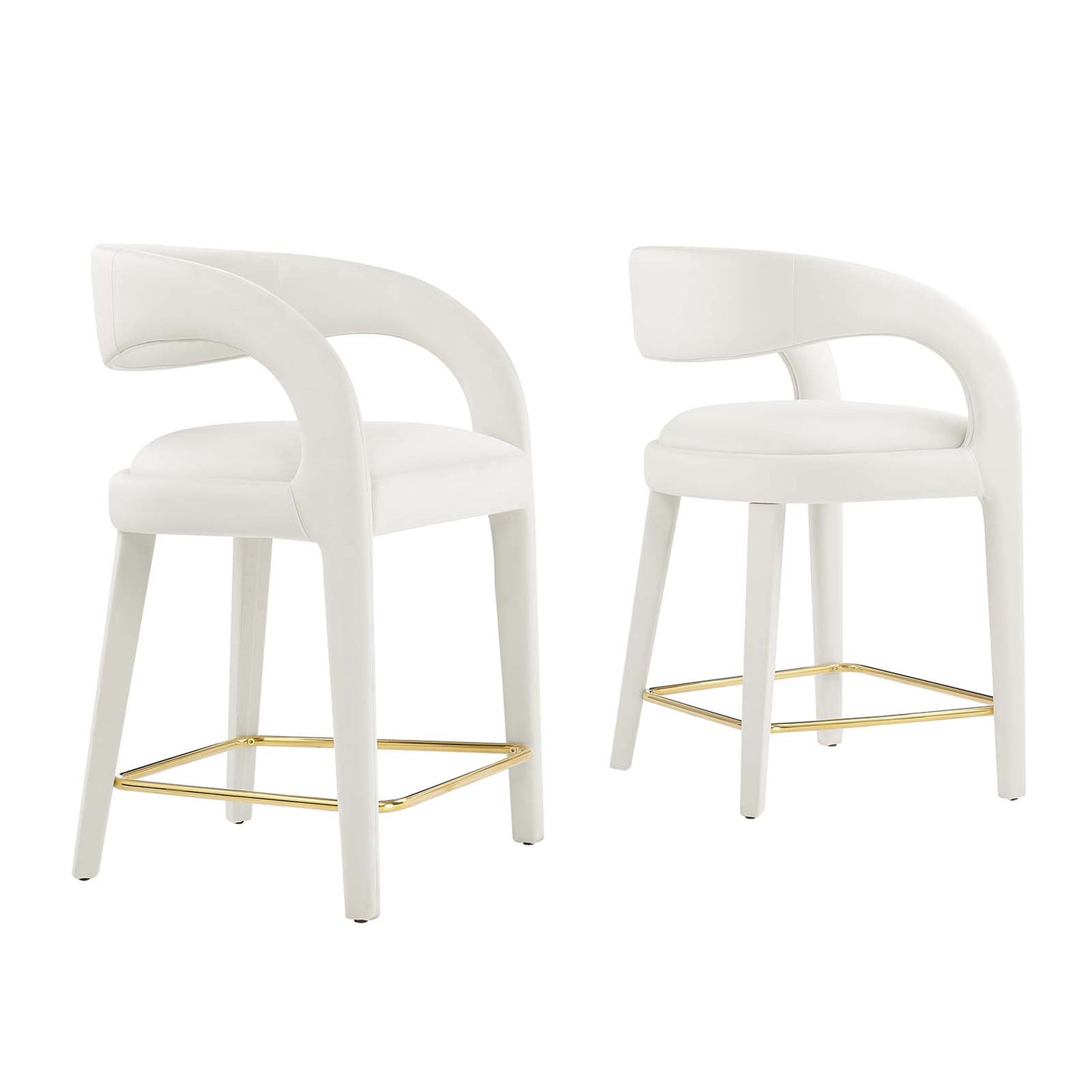 Pinnacle Performance Velvet Counter Stool Set of Two By Modway - EEI-6566 | Counter Stools | Modway - 28