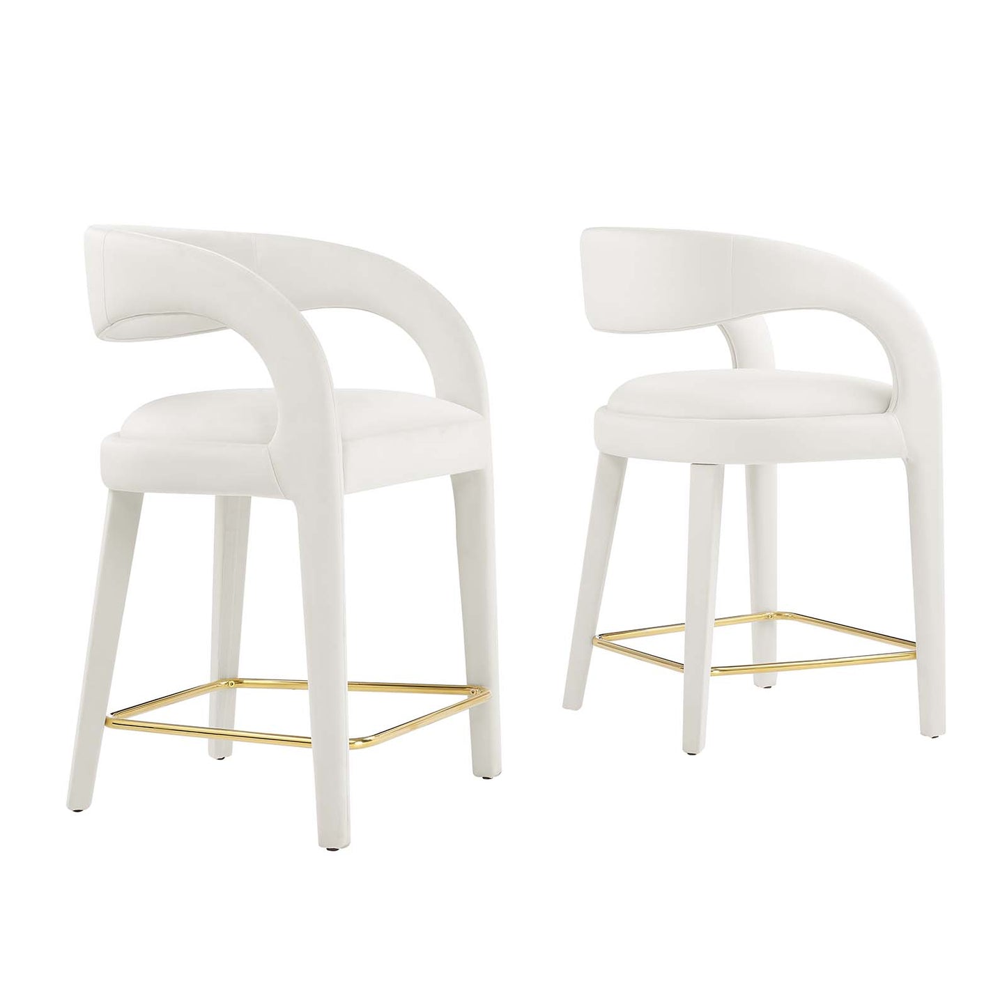 Pinnacle Performance Velvet Counter Stool Set of Two By Modway - EEI-6566 | Counter Stools | Modishstore - 28