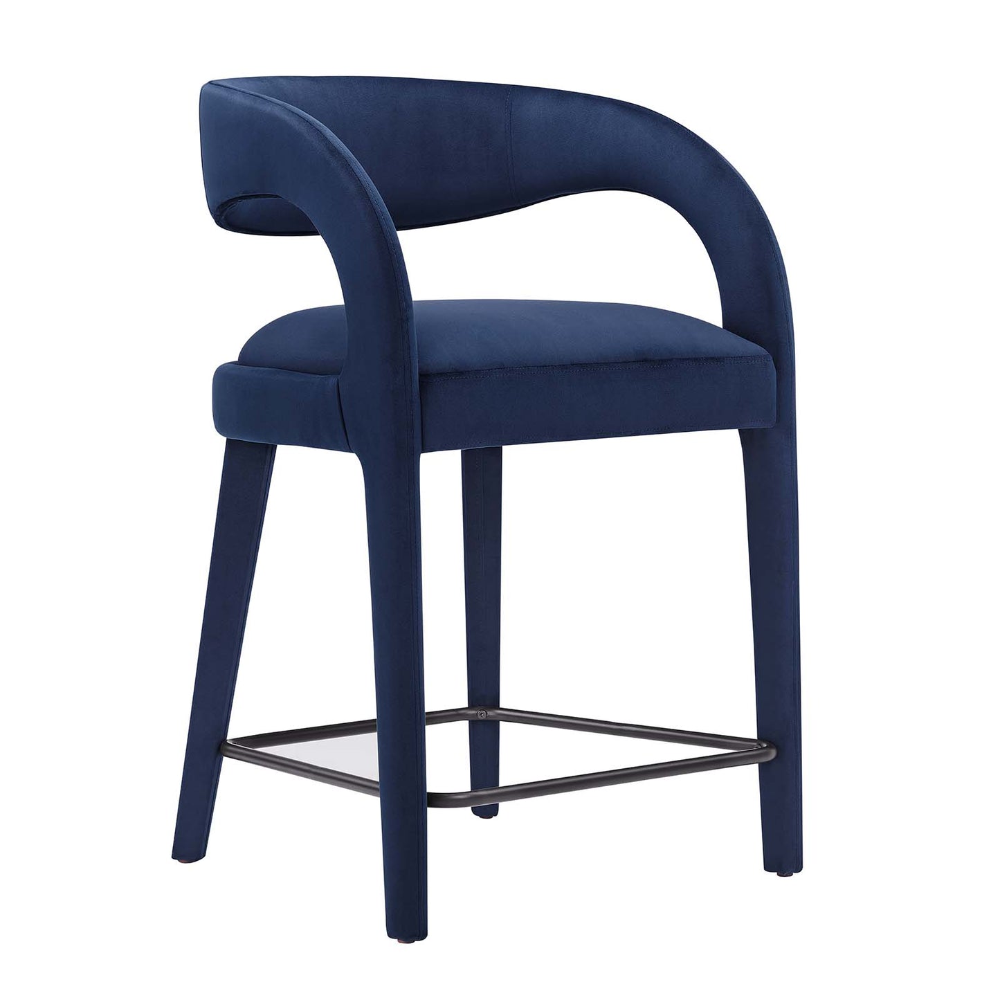 Pinnacle Performance Velvet Counter Stool Set of Two By Modway - EEI-6566 | Counter Stools | Modishstore - 43