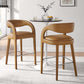 Pinnacle Vegan Leather Bar Stool Set of Two By Modway - EEI-6567 | Bar Stools | Modishstore - 11