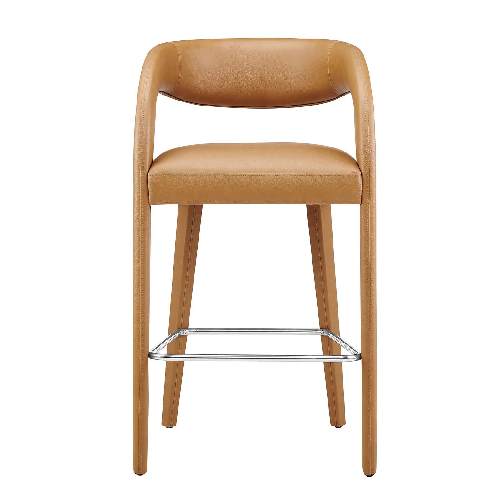 Pinnacle Vegan Leather Bar Stool Set of Two By Modway - EEI-6567 | Bar Stools | Modway - 14