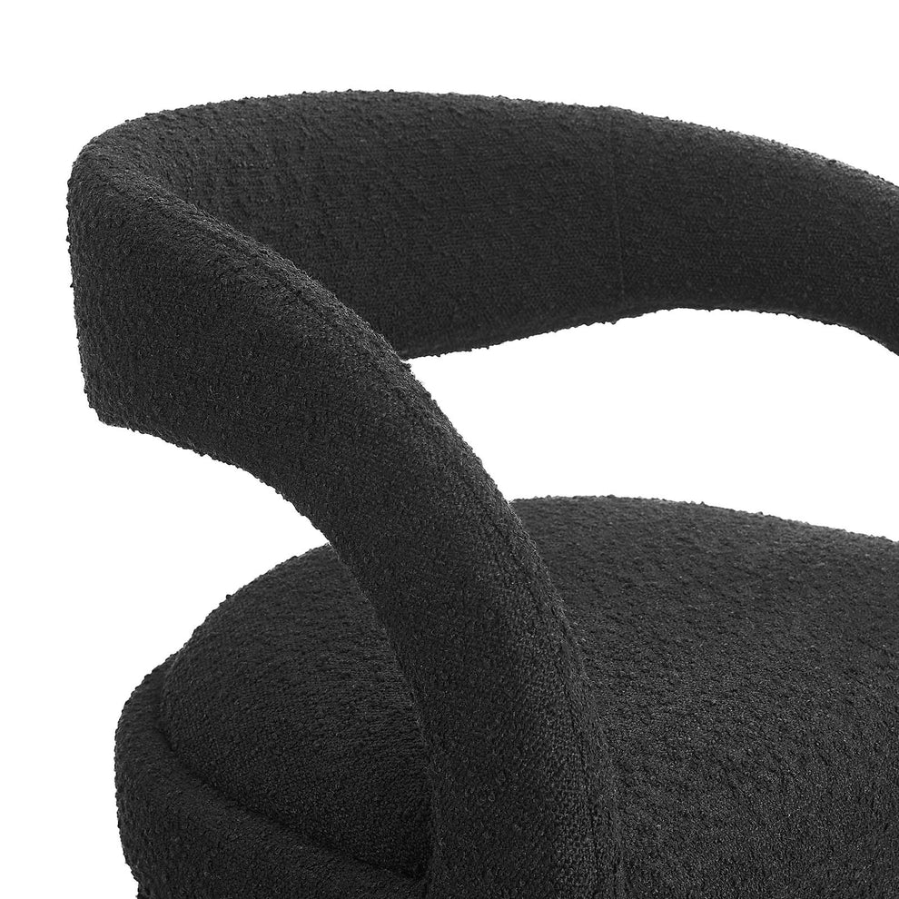 Pinnacle Boucle Upholstered Bar Stool Set of Two By Modway - EEI-6568 | Bar Stools | Modishstore - 6