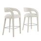 Pinnacle Boucle Upholstered Bar Stool Set of Two By Modway - EEI-6568 | Bar Stools | Modway - 10