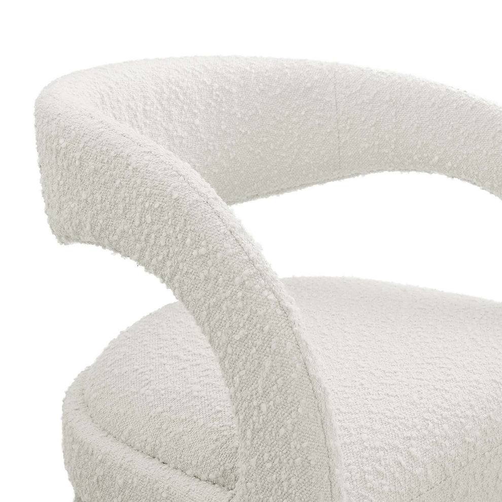 Pinnacle Boucle Upholstered Bar Stool Set of Two By Modway - EEI-6568 | Bar Stools | Modishstore - 15