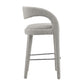 Pinnacle Boucle Upholstered Bar Stool Set of Two By Modway - EEI-6568 | Bar Stools | Modishstore - 21
