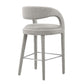 Pinnacle Boucle Upholstered Bar Stool Set of Two By Modway - EEI-6568 | Bar Stools | Modishstore - 22
