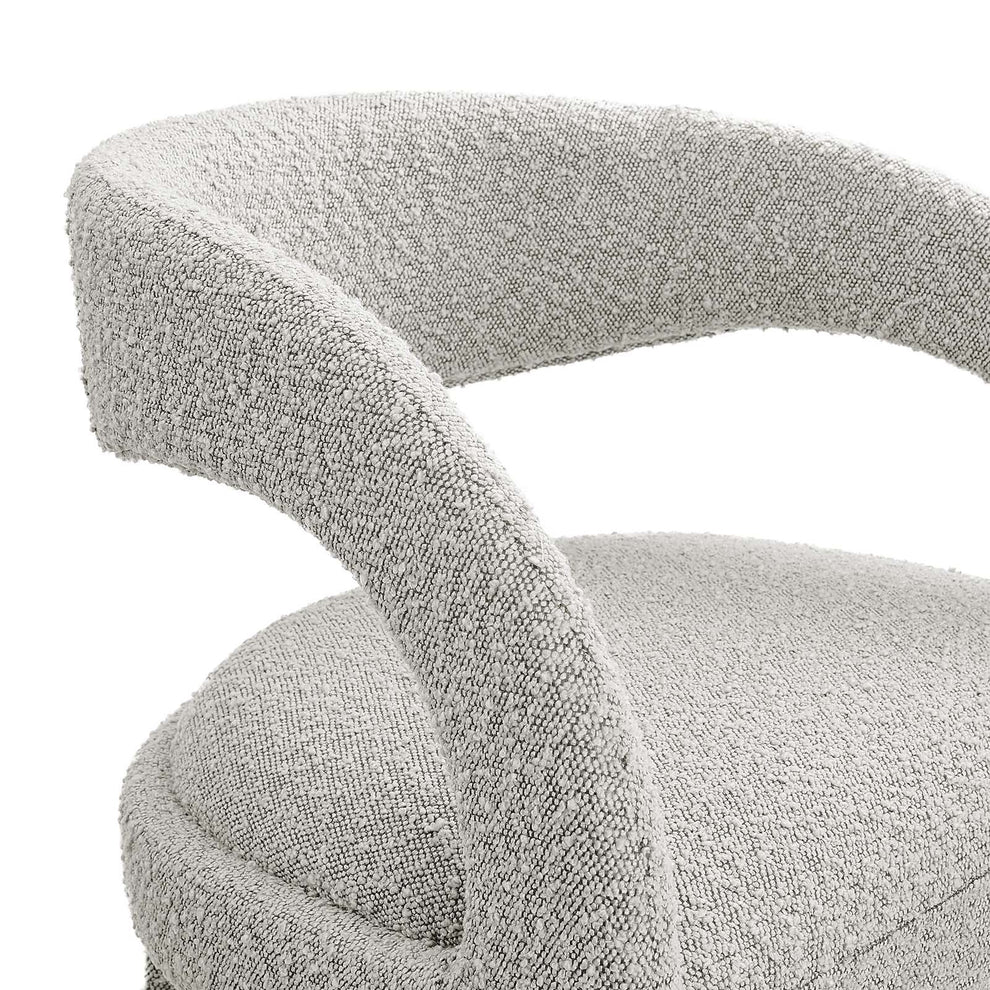 Pinnacle Boucle Upholstered Bar Stool Set of Two By Modway - EEI-6568 | Bar Stools | Modishstore - 24