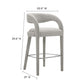 Pinnacle Boucle Upholstered Bar Stool Set of Two By Modway - EEI-6568 | Bar Stools | Modway - 27