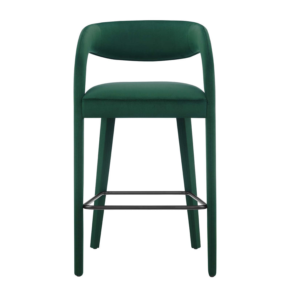Pinnacle Performance Velvet Bar Stool Set of Two By Modway - EEI-6569 | Bar Stools | Modishstore - 14