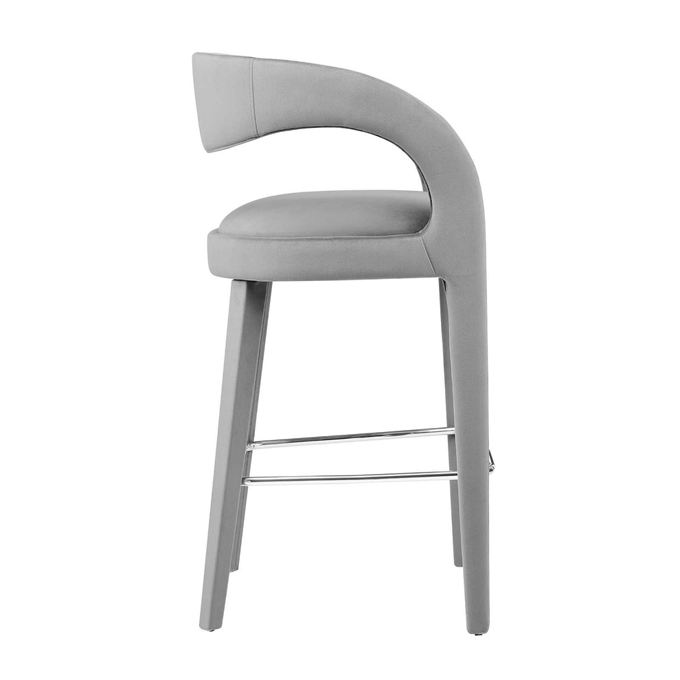 Pinnacle Performance Velvet Bar Stool Set of Two By Modway - EEI-6569 | Bar Stools | Modishstore - 21