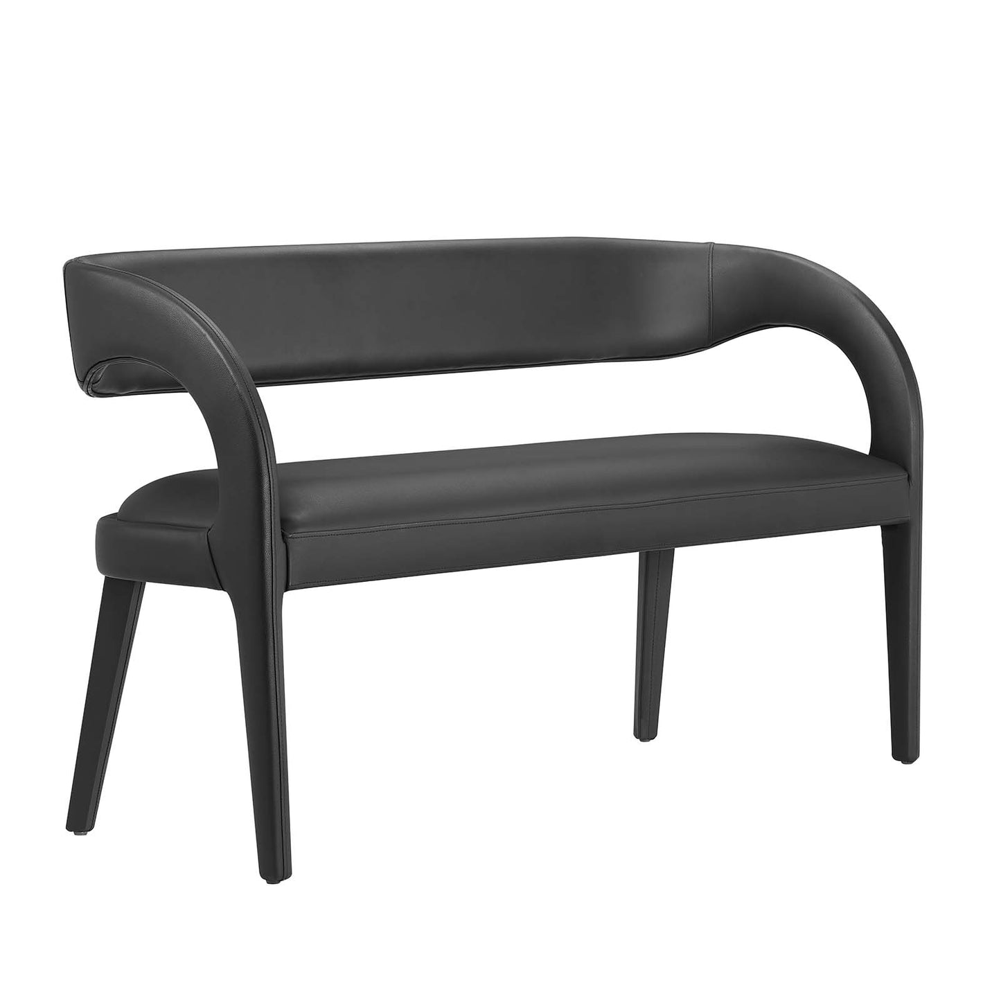 Pinnacle Vegan Leather Accent Bench By Modway - EEI-6570 | Benches | Modishstore - 1