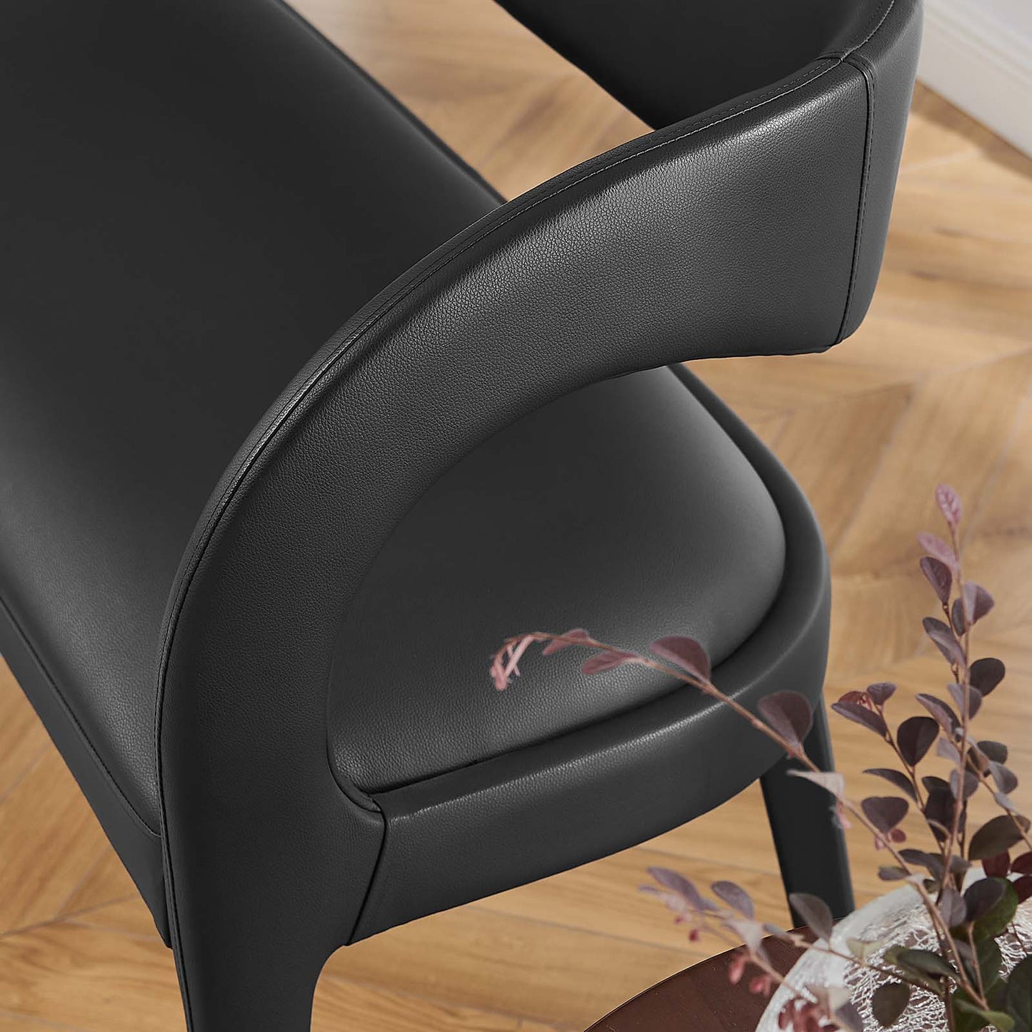 Pinnacle Vegan Leather Accent Bench By Modway - EEI-6570 | Benches | Modishstore - 8