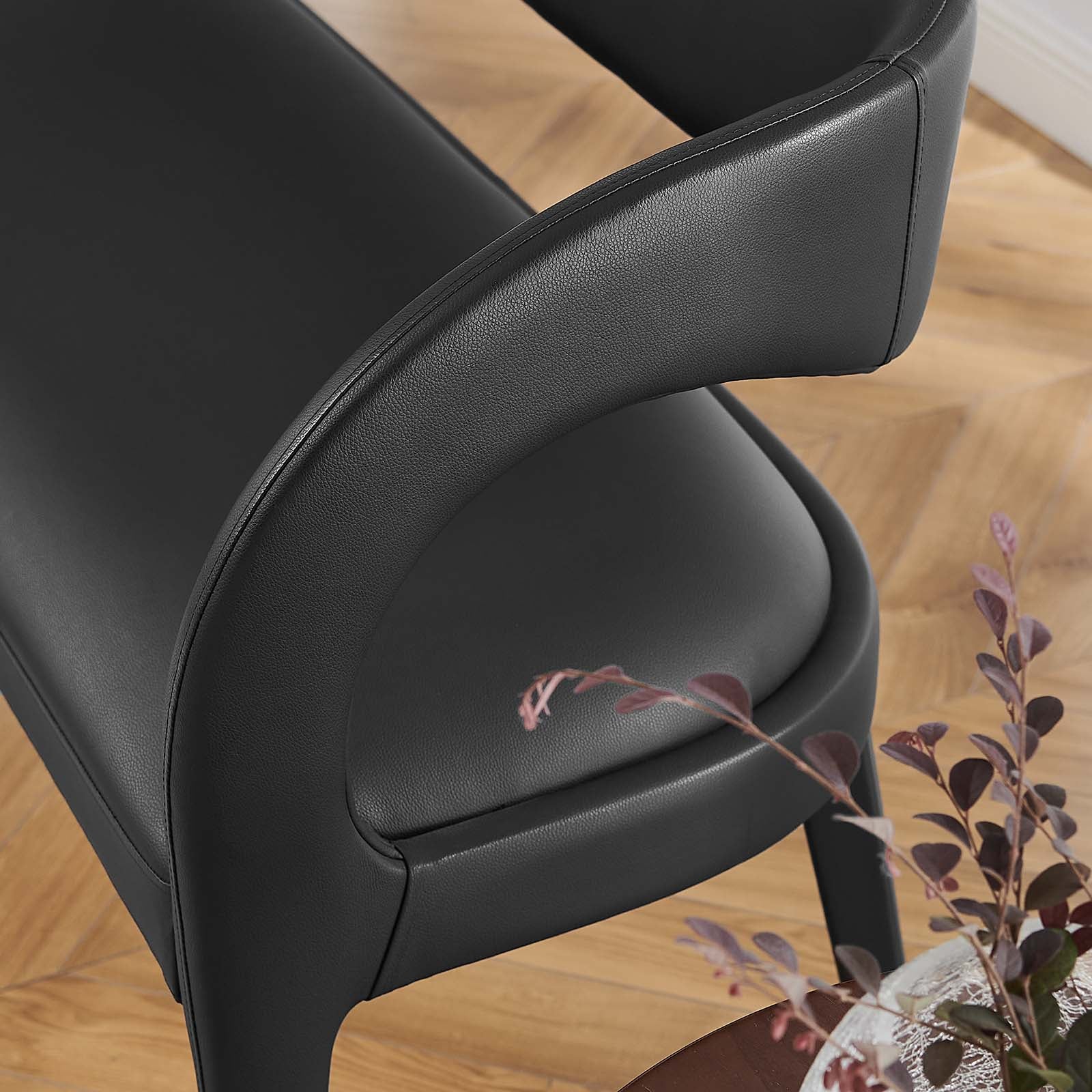 Pinnacle Vegan Leather Accent Bench By Modway - EEI-6570 | Benches | Modishstore - 8