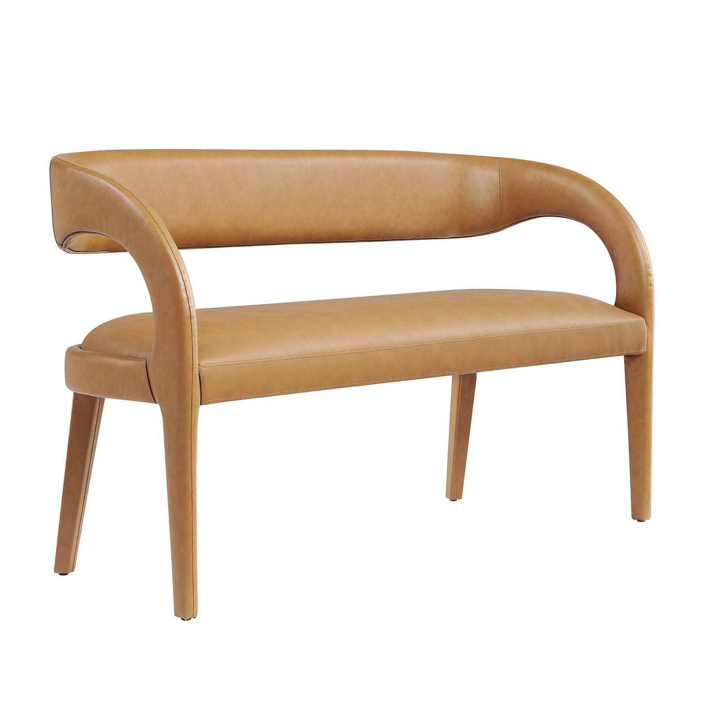 Pinnacle Vegan Leather Accent Bench By Modway - EEI-6570 | Benches | Modishstore - 9