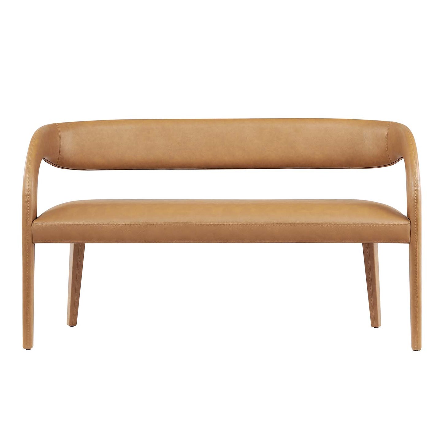 Pinnacle Vegan Leather Accent Bench By Modway - EEI-6570 | Benches | Modishstore - 12