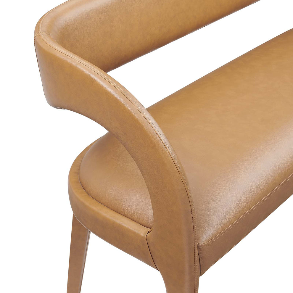 Pinnacle Vegan Leather Accent Bench By Modway - EEI-6570 | Benches | Modishstore - 13