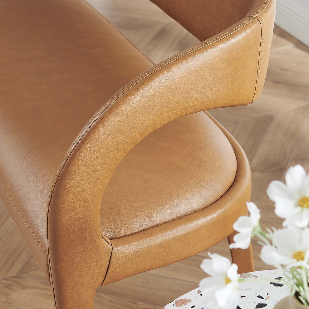 Pinnacle Vegan Leather Accent Bench By Modway - EEI-6570 | Benches | Modishstore - 16
