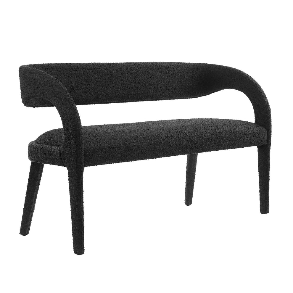 Pinnacle Boucle Fabric Accent Bench By Modway - EEI-6571 | Benches | Modishstore - 1