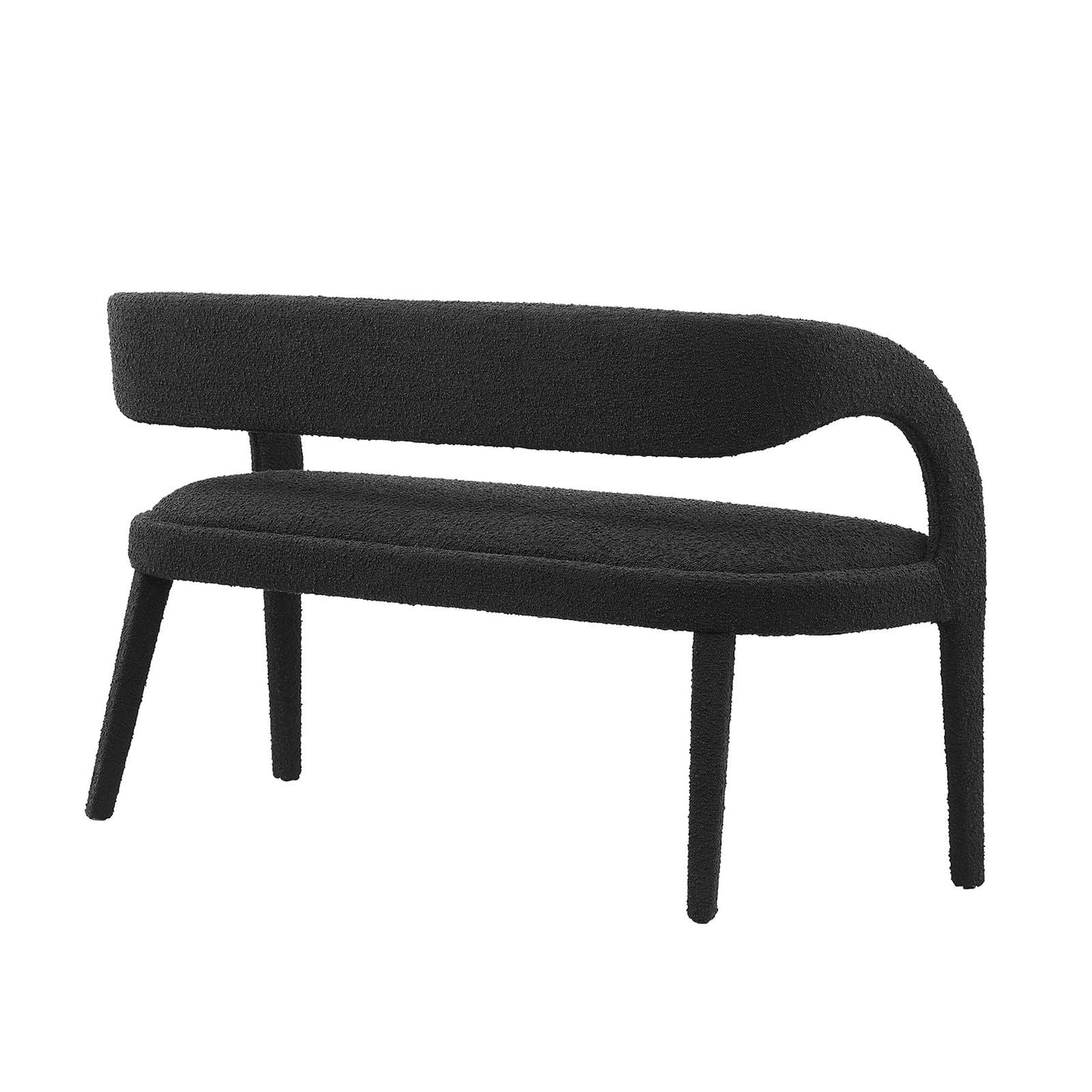 Pinnacle Boucle Fabric Accent Bench By Modway - EEI-6571 | Benches | Modishstore - 3