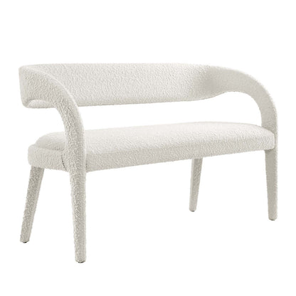 Pinnacle Boucle Fabric Accent Bench By Modway - EEI-6571 | Benches | Modishstore - 9