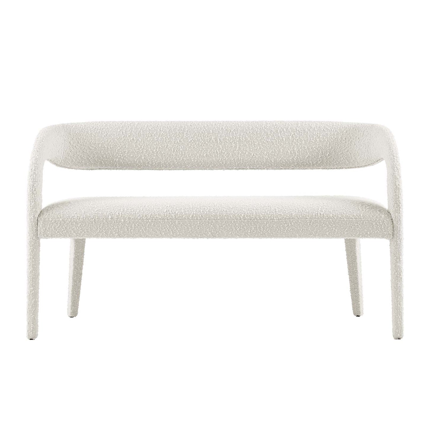 Pinnacle Boucle Fabric Accent Bench By Modway - EEI-6571 | Benches | Modway - 12