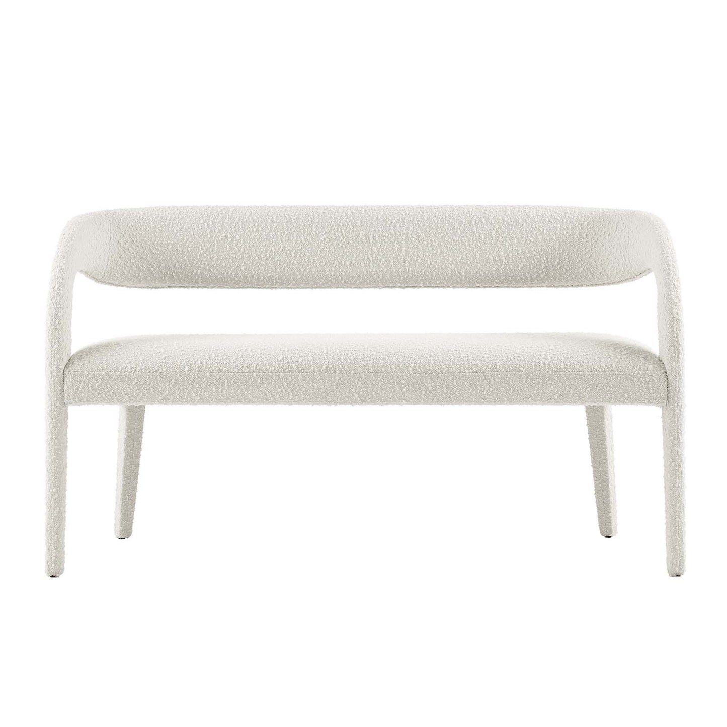 Pinnacle Boucle Fabric Accent Bench By Modway - EEI-6571 | Benches | Modishstore - 12