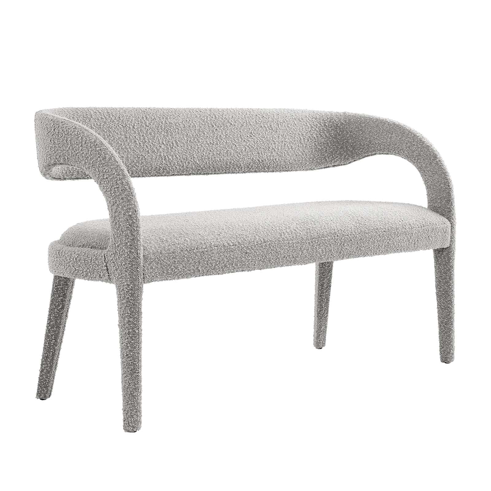 Pinnacle Boucle Fabric Accent Bench By Modway - EEI-6571 | Benches | Modway - 17