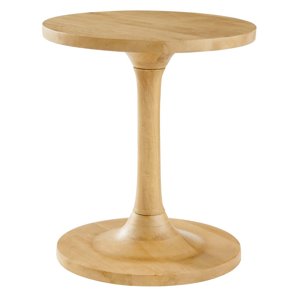Lina Round Wood Side Table By Modway - EEI-6573 | Side Tables | Modishstore - 1