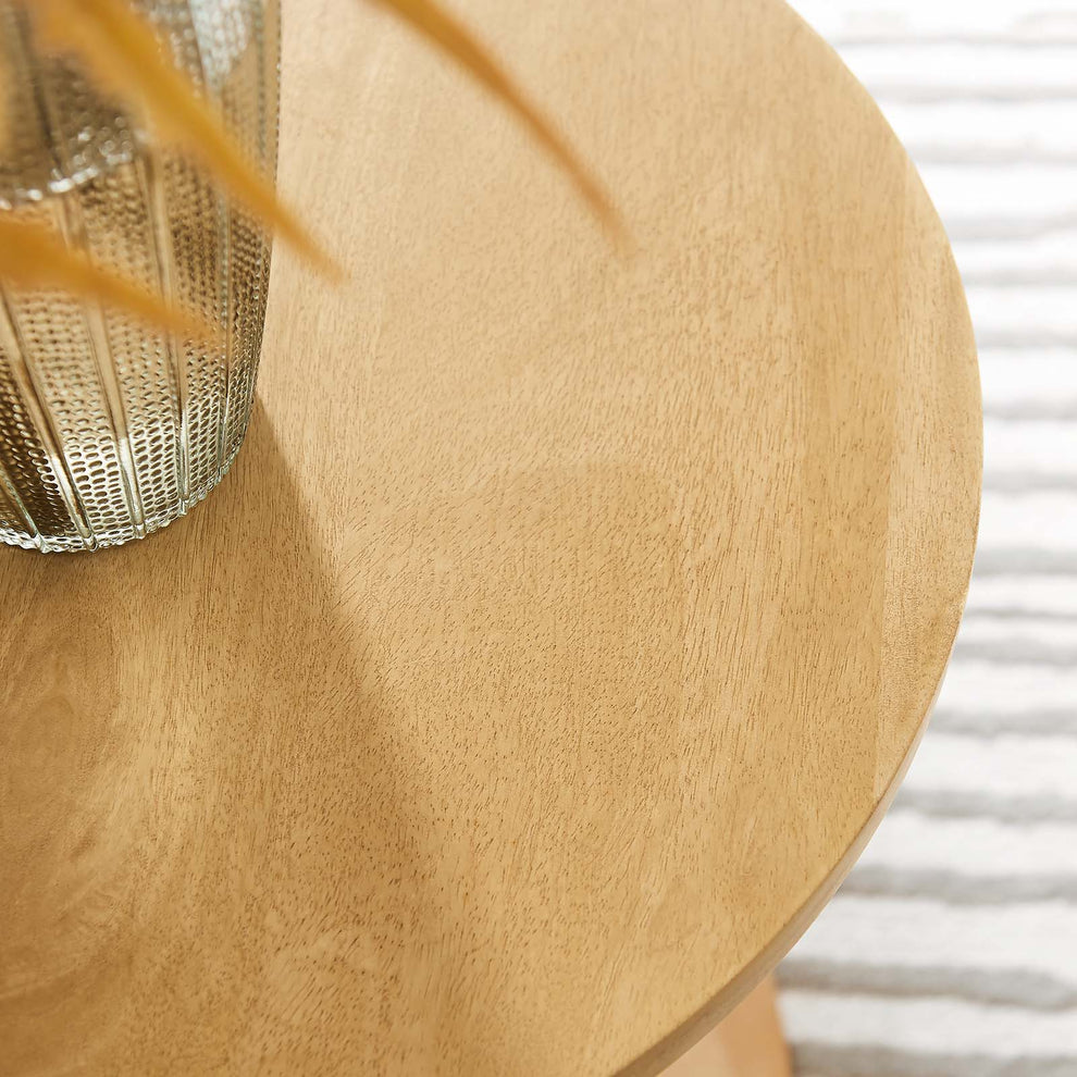 Lina Round Wood Side Table By Modway - EEI-6573 | Side Tables | Modishstore - 8