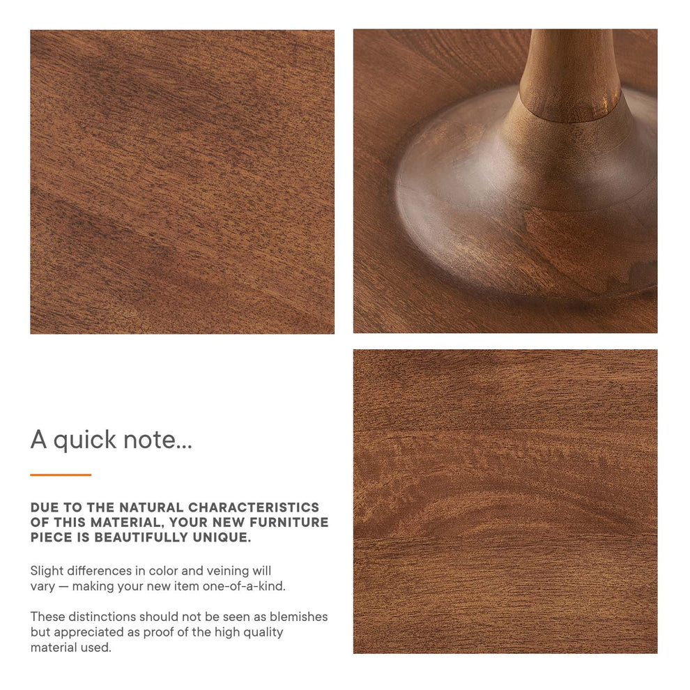 Lina Round Wood Side Table By Modway - EEI-6573 | Side Tables | Modishstore - 15