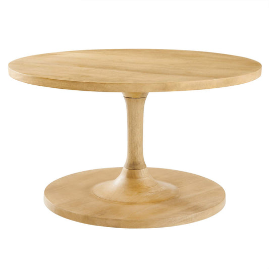 Lina Round Wood Coffee Table By Modway - EEI-6574 | Coffee Tables | Modishstore - 1