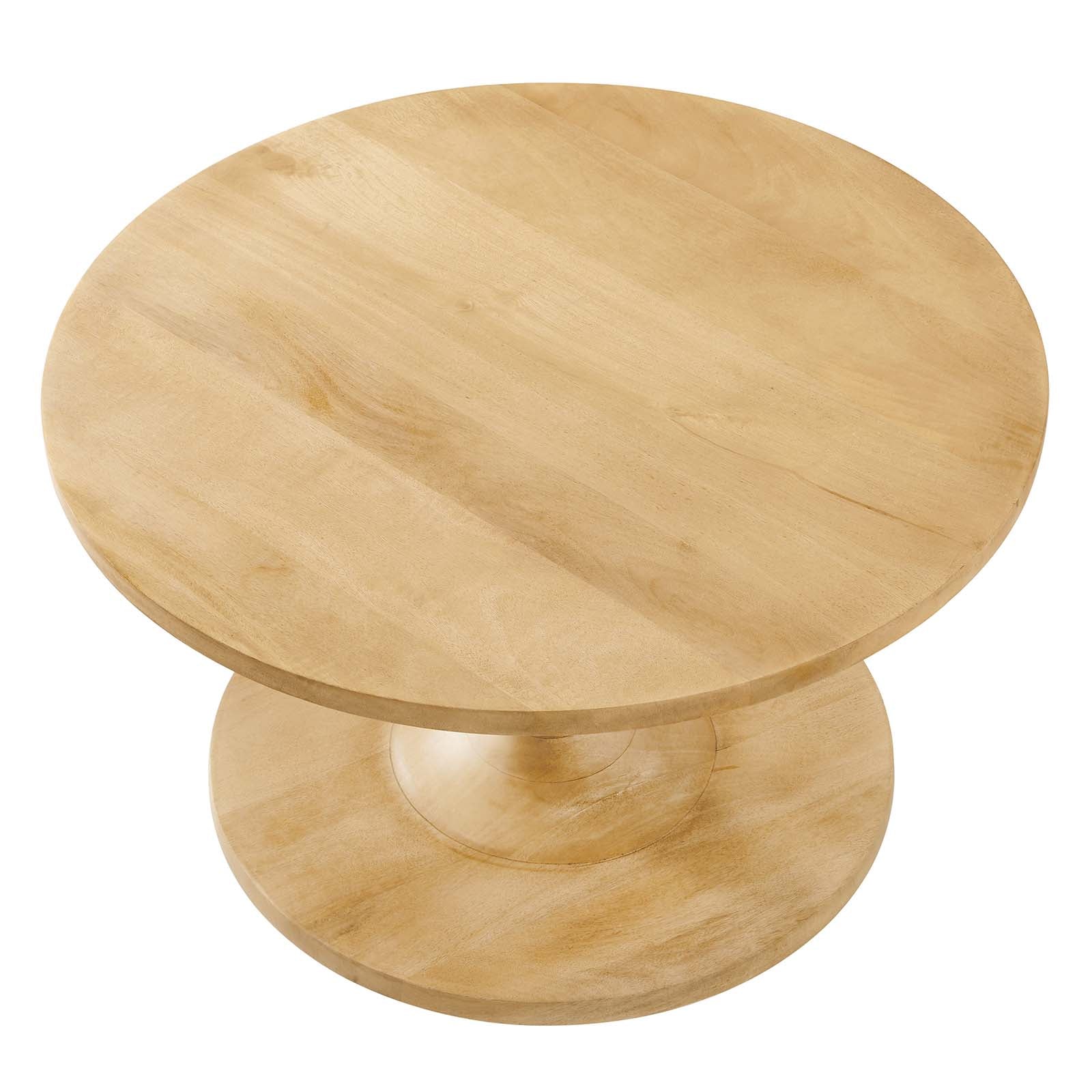 Lina Round Wood Coffee Table By Modway - EEI-6574 | Coffee Tables | Modishstore - 2