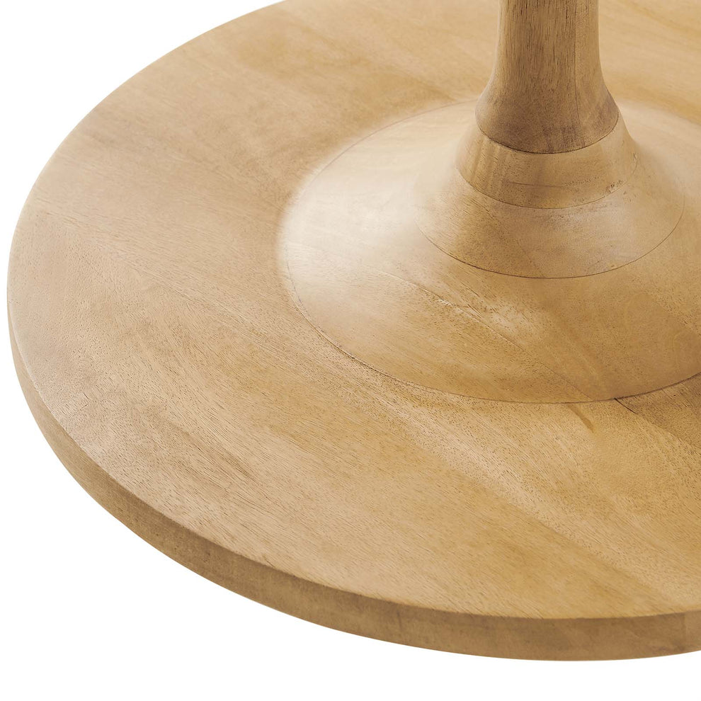 Lina Round Wood Coffee Table By Modway - EEI-6574 | Coffee Tables | Modishstore - 4