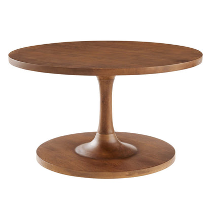 Lina Round Wood Coffee Table By Modway - EEI-6574 | Coffee Tables | Modishstore - 9