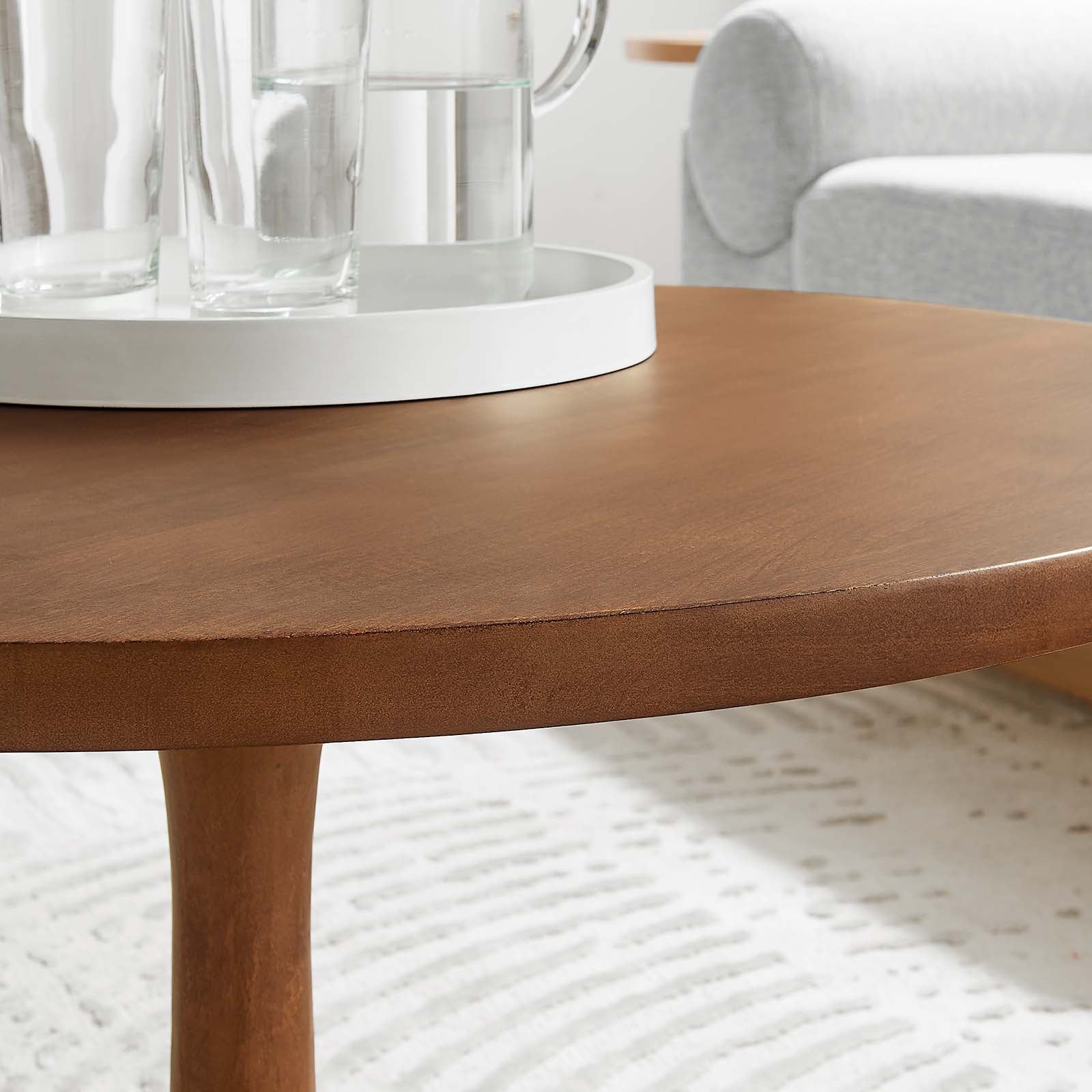 Lina Round Wood Coffee Table By Modway - EEI-6574 | Coffee Tables | Modishstore - 16