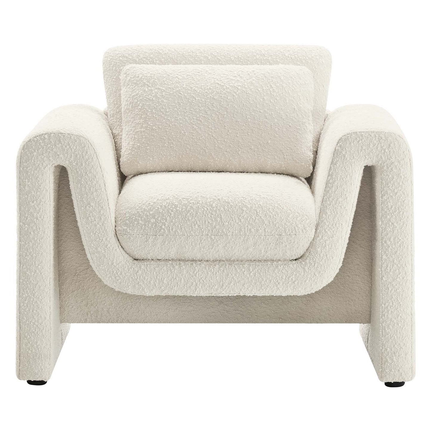 Waverly Boucle Upholstered Armchair By Modway - EEI-6575 | Armchairs | Modishstore - 13