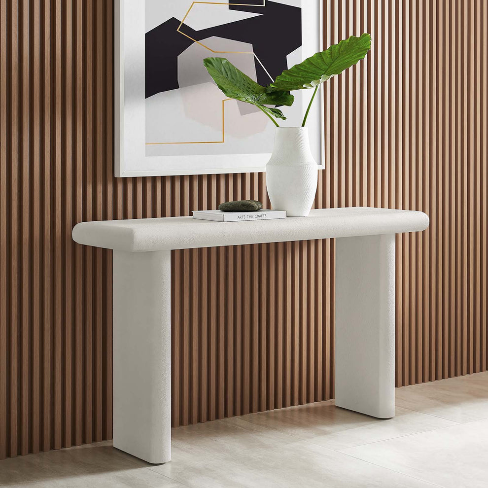 Relic Concrete Textured Console Table By Modway - EEI-6577 | Console Tables | Modishstore - 11
