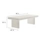 Relic Concrete Textured Coffee Table By Modway - EEI-6578 | Coffee Tables | Modishstore - 17