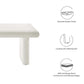 Relic Concrete Textured Coffee Table By Modway - EEI-6578 | Coffee Tables | Modishstore - 18