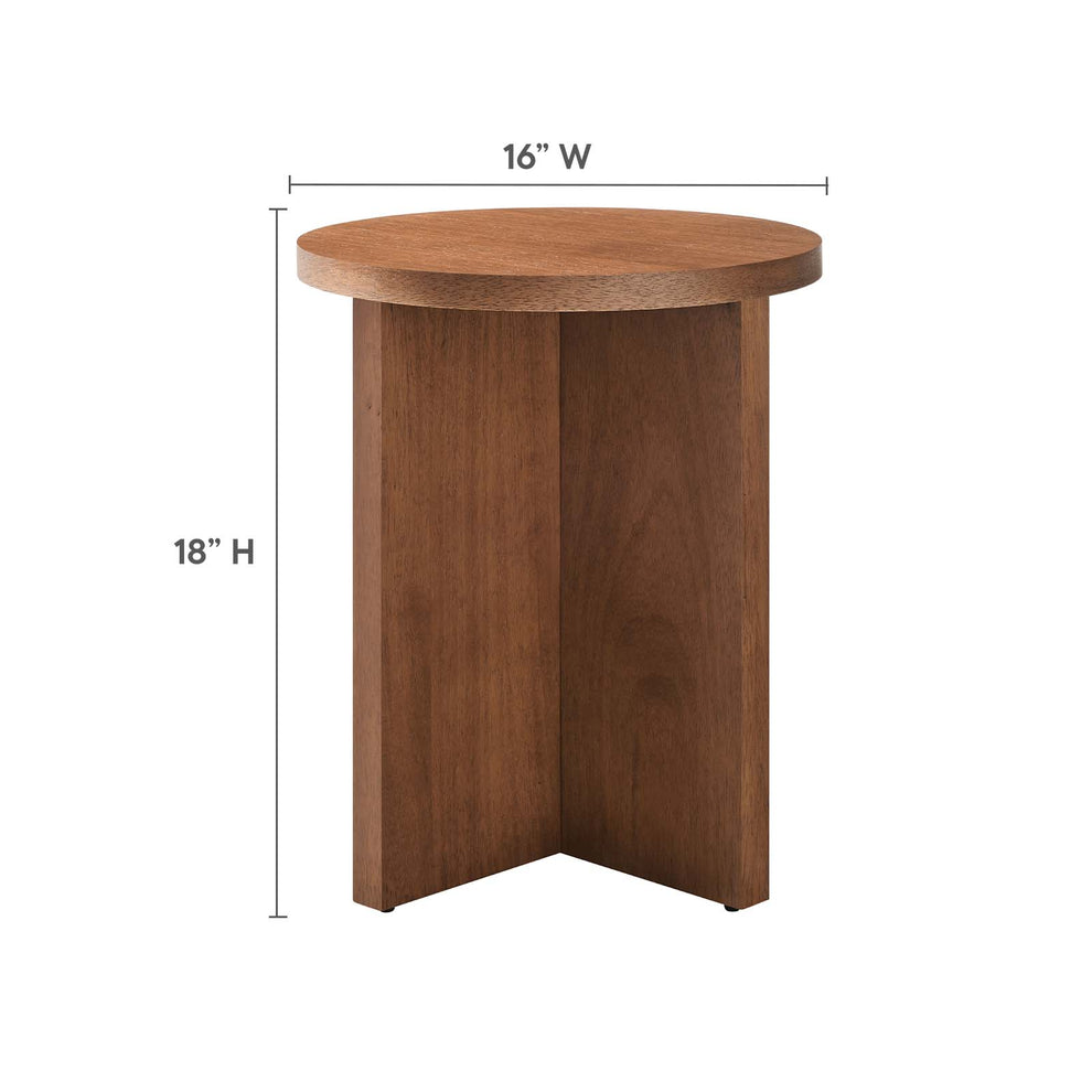 Silas Round Wood Side Table By Modway - EEI-6579 | Side Tables | Modishstore - 22