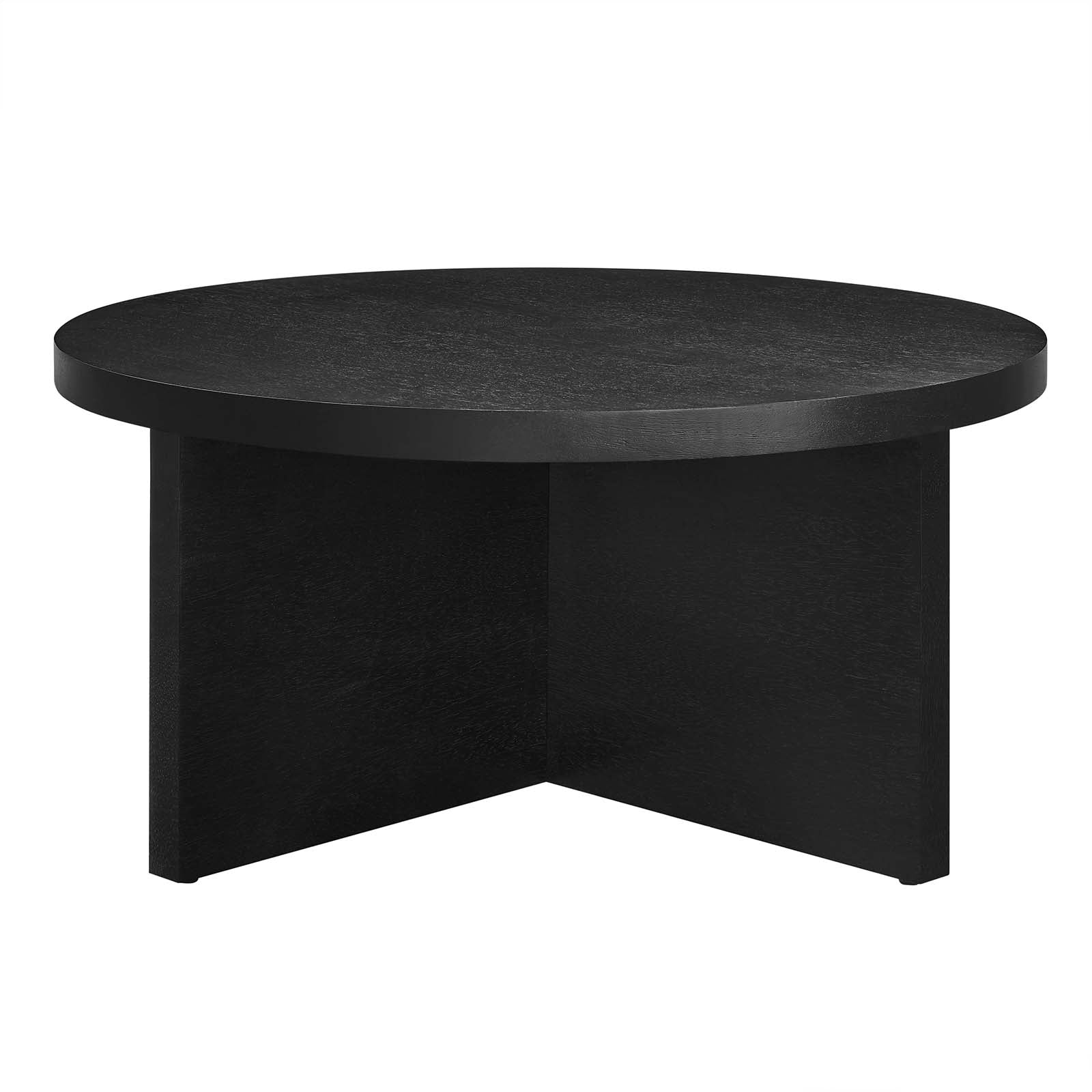 Silas Round Wood Coffee Table By Modway - EEI-6580 | Coffee Tables | Modishstore - 2