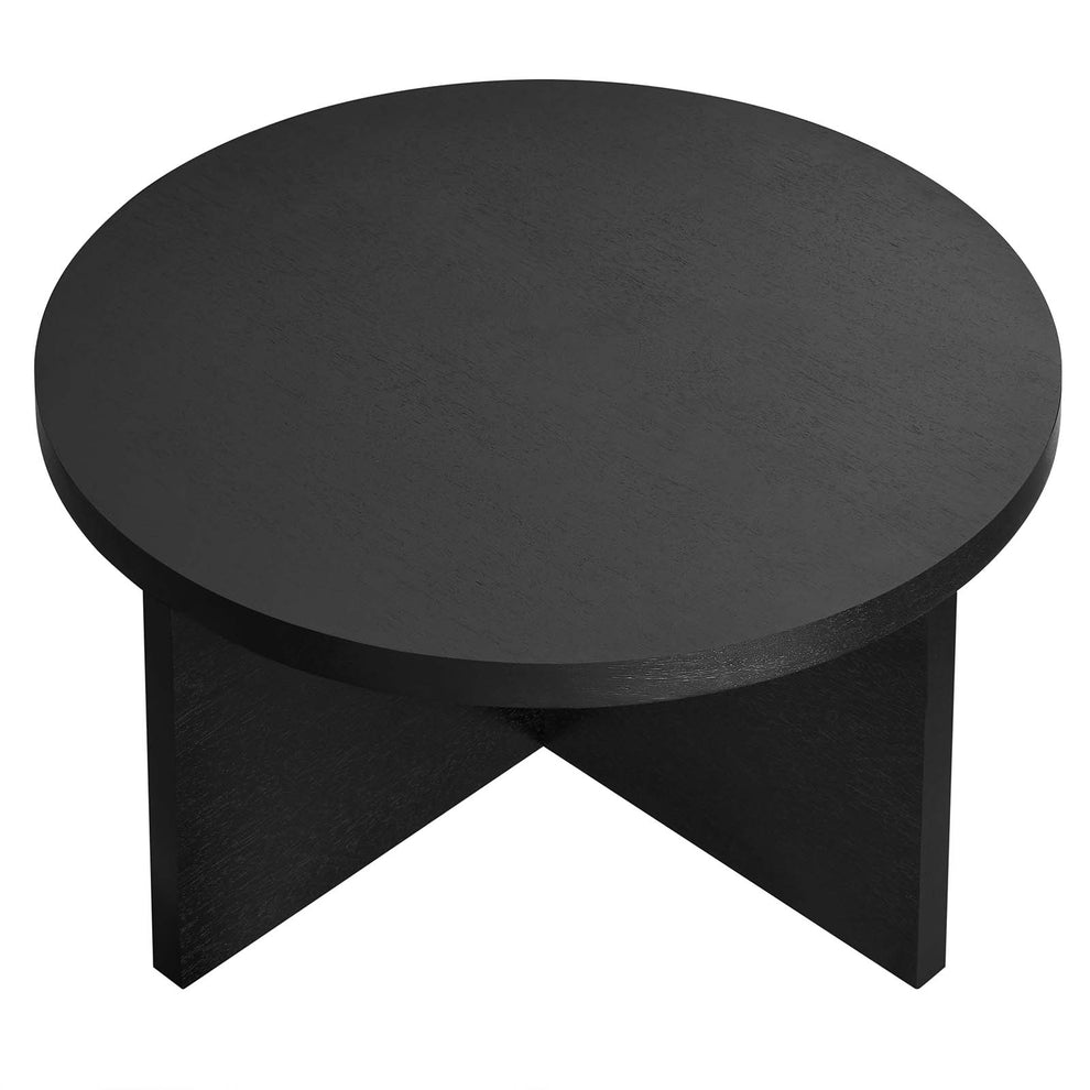 Silas Round Wood Coffee Table By Modway - EEI-6580 | Coffee Tables | Modishstore - 4