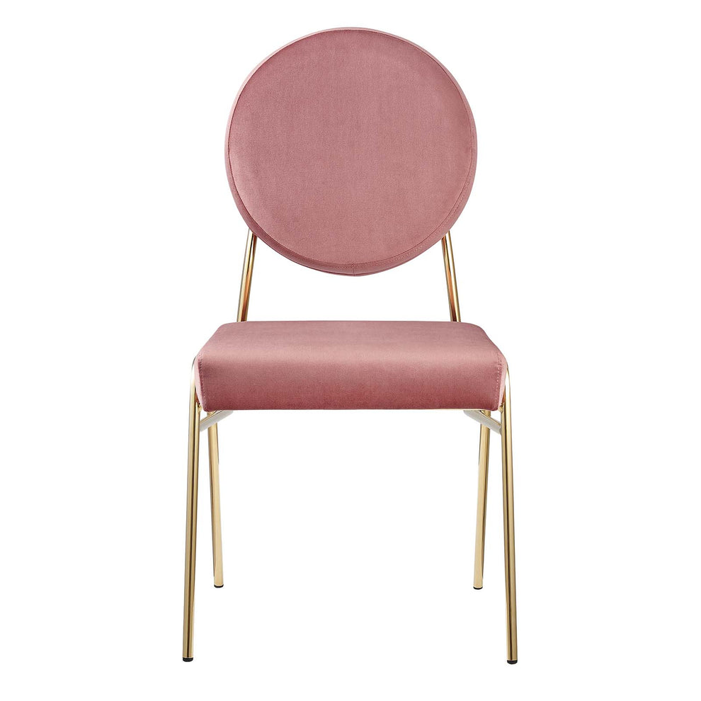 Craft Performance Velvet Dining Side Chairs - Set of 2 By Modway - EEI-6581 | Dining Chairs | Modishstore - 7