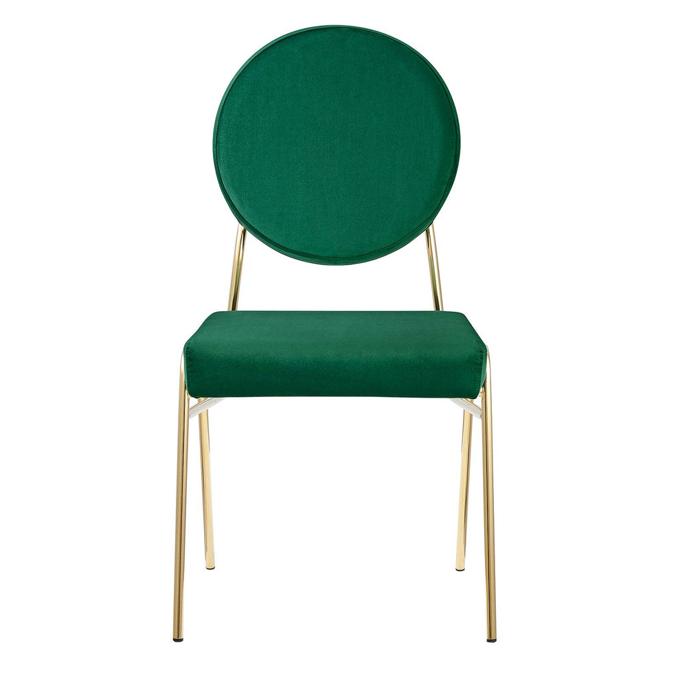 Craft Performance Velvet Dining Side Chairs - Set of 2 By Modway - EEI-6581 | Dining Chairs | Modishstore - 18