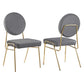 Craft Performance Velvet Dining Side Chairs - Set of 2 By Modway - EEI-6581 | Dining Chairs | Modishstore - 31