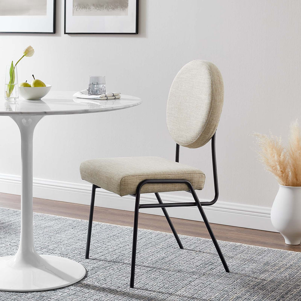 Craft Upholstered Fabric Dining Side Chairs - Set of 2 By Modway - EEI-6582 | Dining Chairs | Modishstore - 3