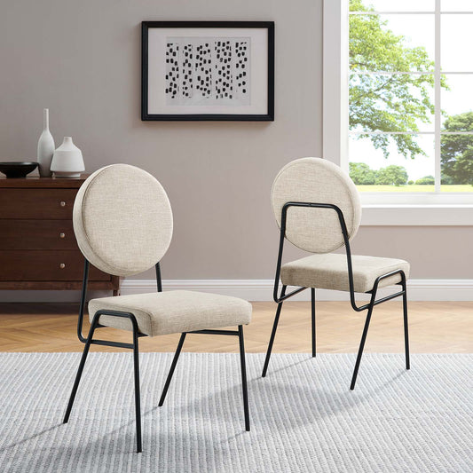 Craft Upholstered Fabric Dining Side Chairs - Set of 2 By Modway - EEI-6582 | Dining Chairs | Modishstore - 1