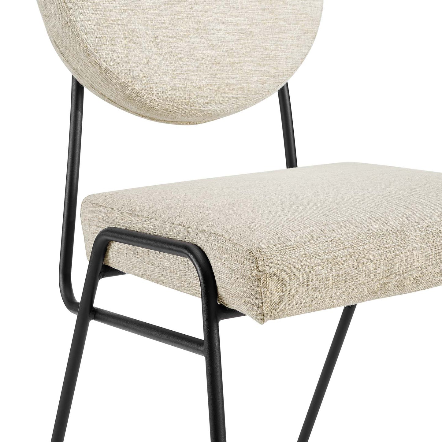 Craft Upholstered Fabric Dining Side Chairs - Set of 2 By Modway - EEI-6582 | Dining Chairs | Modishstore - 7